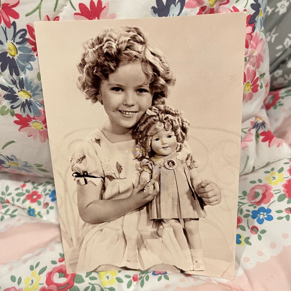 RARE Shirley Temple Postcard